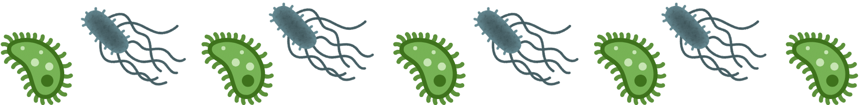 Illustrated parasite organisms supporting education about pet parasites for Cave Spring Animal Hospital